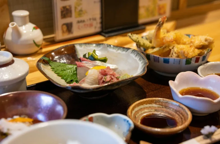Japanese Cuisine in Singapore : Embark on a culinary journey through traditional sushi counters and refined menus.