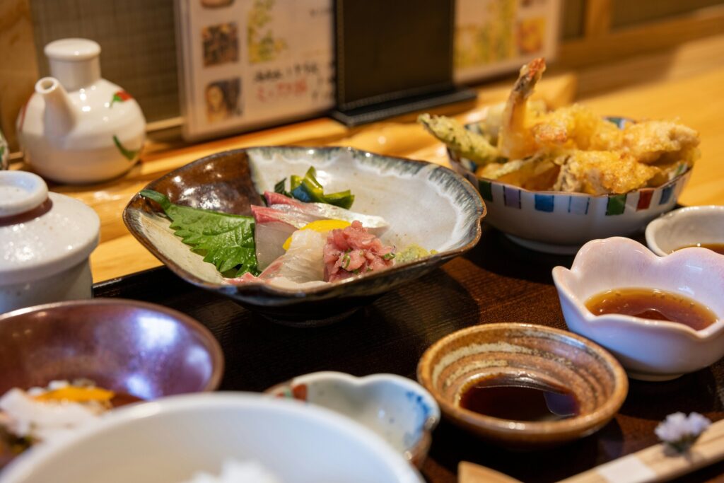 Japanese Cuisine in Singapore : Embark on a culinary journey through traditional sushi counters and refined menus.