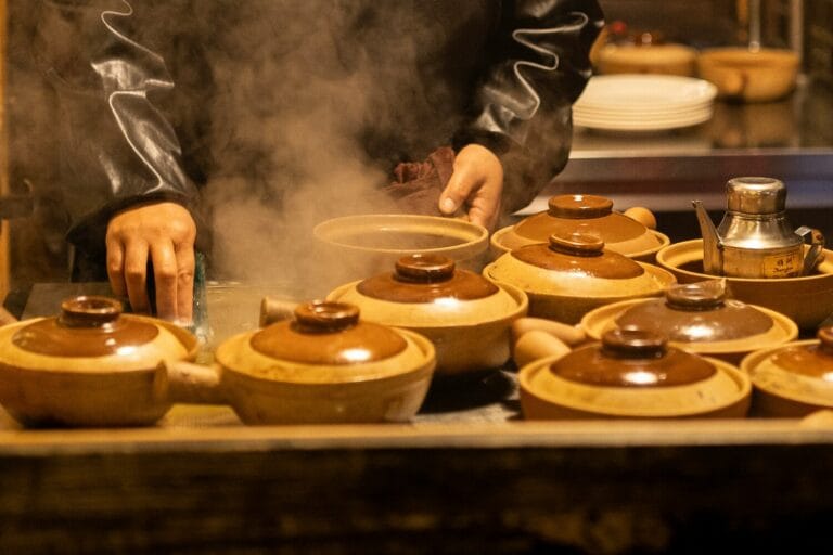 Peranakan Cuisine in Singapore : Traditional claypot methods create complex flavours and textures in Peranakan cooking.
