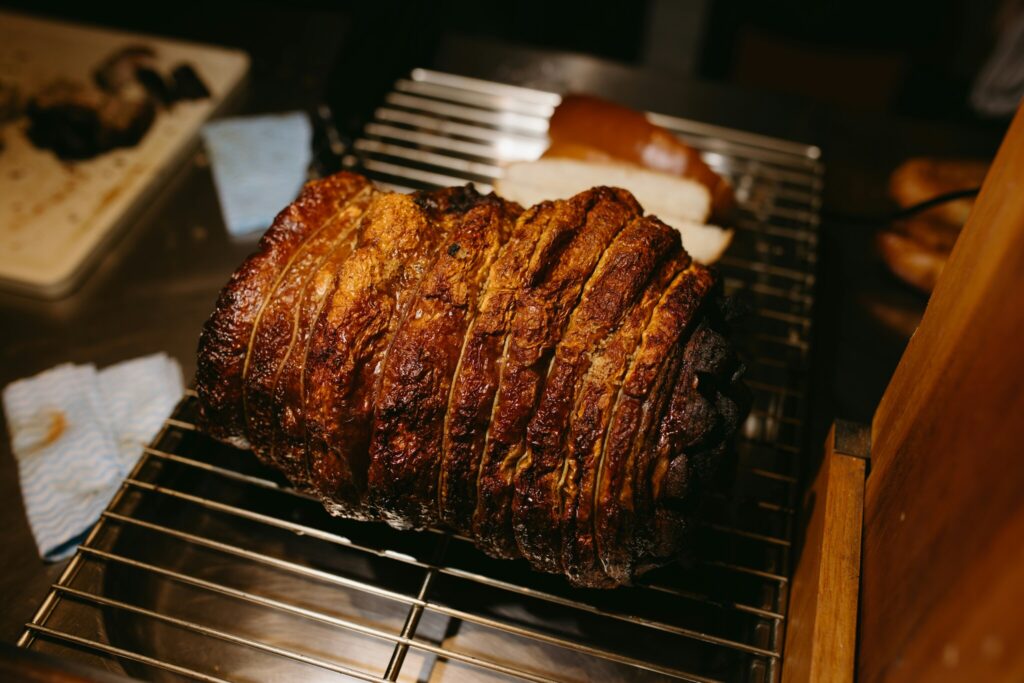 American Food SG : Smoky grilled meats served