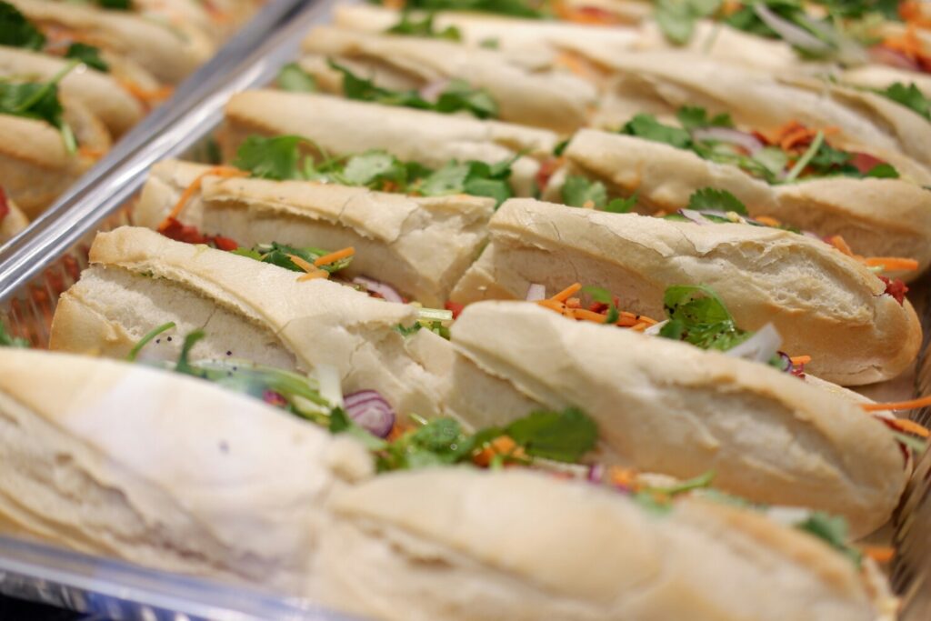 Vietnamese Cuisine in SG : Bánh mì sandwich blending French baguette with local flavors